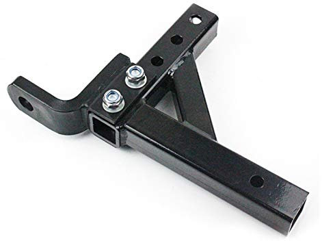 Cuerda del cabrestante Remolque receptor de enganche 2 Remolque gota receptor de enganche, de 8 posiciones ajustable remolque gota Montaje de bola de enganche, Más seguro y más duradero