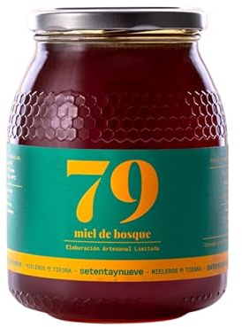 79 Settantanove - Miele di Bosco Naturale Grezzo | Melata di Leccio e Rovere | Sapore di Malto con un Tocco Salato | Origine: Tiedra e Arribes del Duero (1 kg)