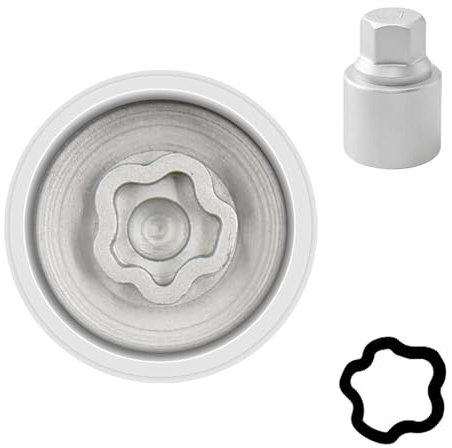 JEUCLEL 047 Wheel Locking Nut Key Socket Compatible with BMW Series, (Socket OD 29mm - ID 25mm), Wheel Anti-Theft Lug Nut Removal Tool, Anti-Theft Screw Remover