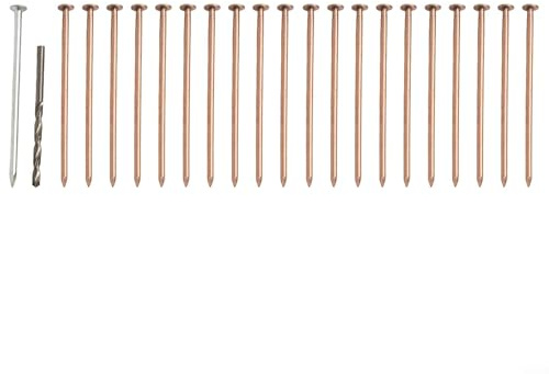 Clavos de cobre para matar tocones de árbol de 4 pulgadas para una destrucción efectiva de raíces (20 unidades)