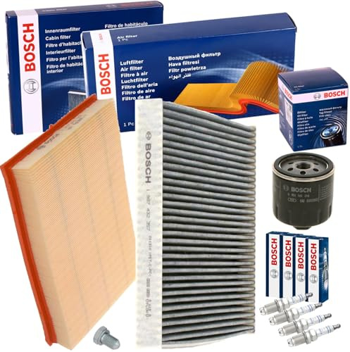 Filterset Paket | 1457433059+1987432357+0451103318+0242235668+48871 passend für 1.4+1.6+16V Polo 9N Fabia 6Y Ibiza 6L