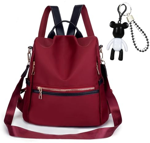 MLPKOI Backpack Womens, Women's Mini Backpack Girls Fashion Shoulder School Bags, Travel Shoulder Bag, Rucksack Bag, School Bags for Girls, Small Daypack Handbag for Daily Travel Work