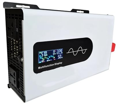 Converter Invertitore 12V 220V 2000W 6000W Inverter Auto Sinusoidale Per Pura Accumulatori Caricabatterie Riserva Portatili Solari DC 24V 48V 60V 72V 96V AC 110V(2000W 2KW,24V,110V60HZ)