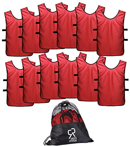 Sport Trikot Leibchen (12er Pack) - Fußball Trainingsleibchen