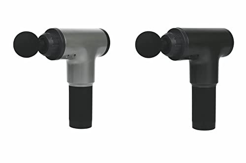 BodyMax Pro Pistola massaggiante 4 testine intercambiabili, 6 frequenze 7, 5W colore casuale