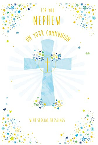 For You Nephew On Your First Holy Communion Card Lovely Verse
