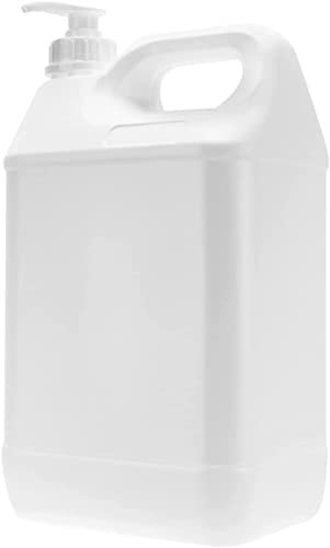 MAGALU Pumpflaschenspender,2. 5L-Pumpflaschen, Flüssigseife, Kosmetik, Chemikalien, Aufbewahrungsbehälter (weiß) (Farbe: Weiß)