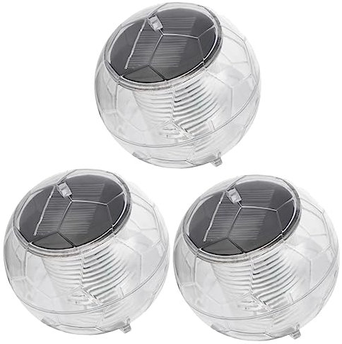 YARNOW 3stücke Solarbetriebene Schwimmende Poollichter Wasserdichtes Licht Für Garten Und Teich Mehrfarbige Solarleuchten Für Romantische Abende Und Partys Im Freien Für Teich Rasen
