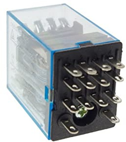 elektronischer Schalter Relais 1PCS LED MY4 Allzweckrelais 4pdt,14pins Relais AC 12V 24V 36V 48V 110V 220V 380V MY4NJ Relaisschalter