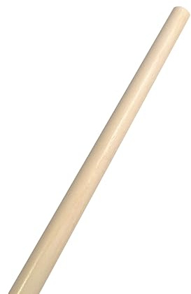 TEKKA BUDO Jo Stab Bâton d'entraînement, en bois de chêne blanc, japonais, 127 cm, pour Aïkido, Iaido, Kempo, Kobudo, arts martiaux
