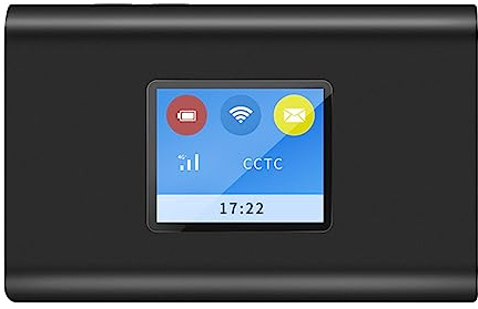 Reapyyt Router WiFi inalámbrico desbloquea módem portátil Mifi 4G+ LTE Cat6 300Mbps Hotspot con ranura para tarjeta SIM