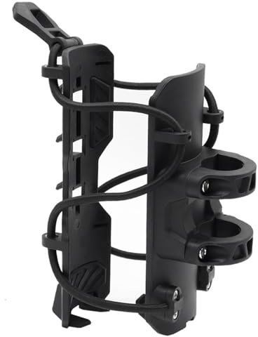 Motorcycle Cup Holder, Motorcycle Bottle Cage, Motorcycle Water Bottle Holder, Adjustable Cup Holders, Modification Parts With Quick Release for Motorcycles, Drinks, Cans, and Water Bottles