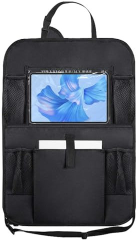 JINGLING Protezioni per schienale sedile auto, organizer per schienale sedile auto, da viaggio, supporto organizer per sedile posteriore, tappetini impermeabili