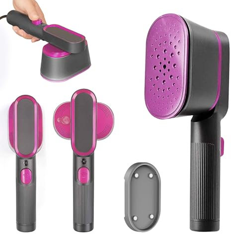 Releone Portable Clothes Steamer – Fast Heating Handheld Steamer for Clothes, Horizontal & Vertical Garment Steamer for Wrinkle Removal, Lightweight Travel Steamer for All Fabrics