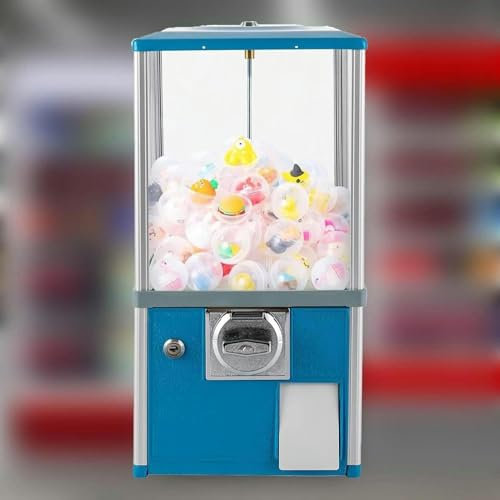 LYJYUJIE Distributeur Automatique Commercial, Distributeur Sucré Qui Fonctionne avec des Pièces De Monnaie, Le Distributeur De Prix, des Capsules Rondes Commerciales pour Les Gadgets ~ /