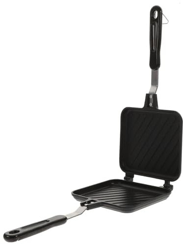DECHOUS Machine à Sandwich Double Face Moule à Petit-déjeuner Antiadhésif Plaque De Cuisson Pour Sandwichs Chauds