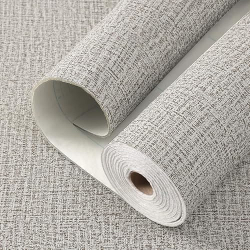 3mm Thicken 10M Grey Thermal Insulation Wallpaper Room Cold-Proof Wall Sticker Self-Adhesive Paper 3D Wall Panels Peel and Stick Wallpaper, Waterproof PE Foam for Living Room, and Kids Bedroom