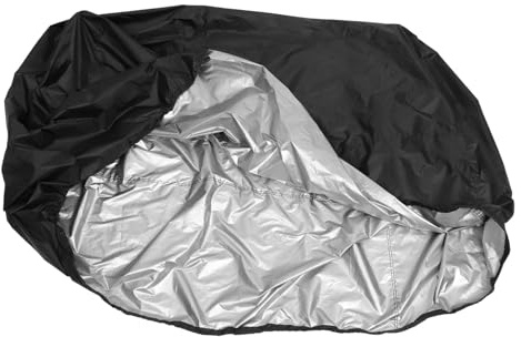 CONGARTENO Funda para Scooter Eléctrico Oxford Cubre Moto Exterior Resistente al Agua Protector Antipolvo con Cuerda Ajustable para Movilidad y Silla de Ruedas