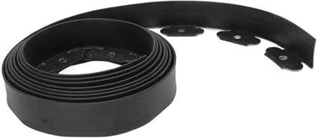SIXRUN Bordo Paesaggistico Senza Scavi, Materiale PE, Facile Installazione Fai-da-te con 15 Punte a Spirale per Giardini, Prati e Aiuole (5 cm*5 cm* m)