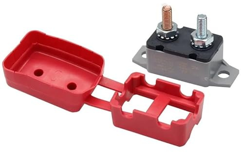 Disyuntor de reinicio automático con perno prisionero de cubierta for automoción, 12 V CC, 24 V, 5 A, 10 A, 15 A, 20 A, 25 A, 30 A(45A)