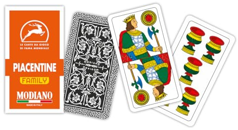 Carte Regionali Piacentine Arancione Family Modiano