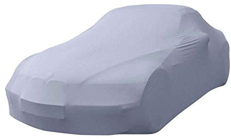Autoplane Kompatibel mit VW Kaefer Premium Indoor Plane formanpassend atmungsaktiv aus Stoff in Grau