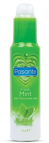 Pasante Tingling Mint Lube 75ml Gleitgel - prickelnder Minz-Geschmack - lange gleitfähig - nicht klebend - parabenfrei - kondomfreundlich