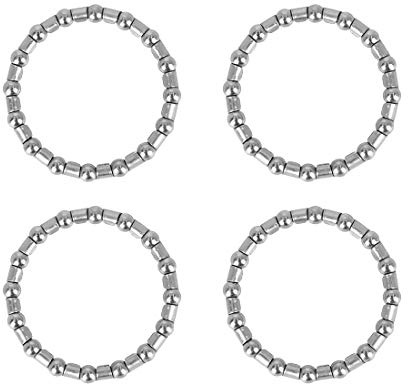 X AUTOHAUX Fahrradlagerhalter 37,2mm 4 STK. Für Fahrrad Aus Stahl | Innendurchmesser 31.2mm, 16 Kugeln, Geeignet Für Rennrad Und Mountainbike, Auch Für 31.2mm Kopfteile