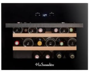 La Sommeliere LSBI28B, Enfriador de vino, Black