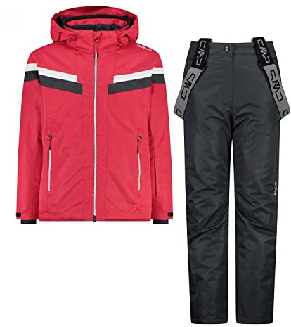 CMP - Kid G Set Jacket and Pant, Girl, Begonia, 110