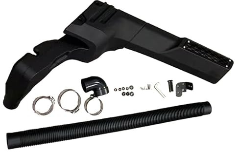 YUEGOO Auto Schnorchelset für Suzuki Jimny JB64 JB74 2018+, Auto Lufteinlass Schnorchel Set, Autowatgerät Lufteinlasssysteme Off-Road, Auto Styling Zubehör