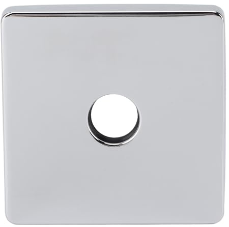 Piastra di Copertura del Braccio Doccia Quadrata con Bocchetta per Soffione, Flangia Decorativa Universale Extra Large in Acciaio Inossidabile per Braccio Doccia per Bagno La Maggior Parte(Placcato)