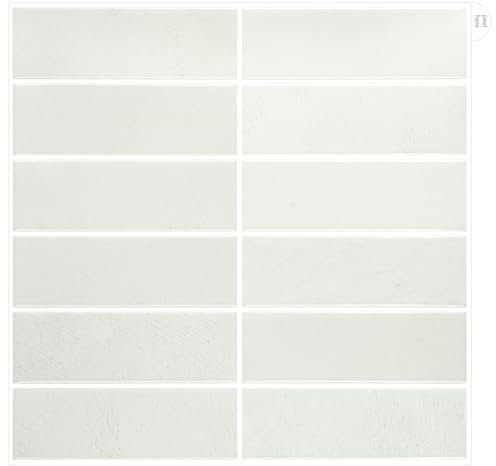 WoStick Paraschizzi Cucina 10 Feuilles, Paraschizzi Parete Cucina Pleine Taille Paraschizzi Cucina Adesivo, Piastrelle Adesive 3D Cucina per Cucina Bagno (30,5 x 30,5 cm)