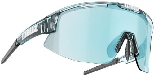 Bliz Vision Sonnenbrille - transparent blue frame, smoke with ice blue multi lens - Herren, Damen