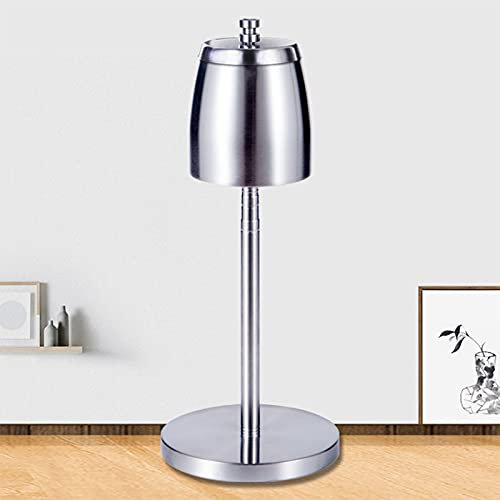 Posacenere per Sigarette per Esterno, posacenere da Terra con Coperchio Posacenere da Pavimento richiudibile Moderno in Acciaio Inossidabile, posacenere Ideale