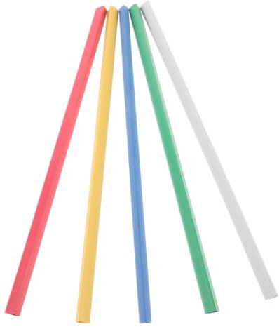 HOODANCOS Buchbinder-zubehör-set 50 Stück Kunststoff-schiebebinder Rückenschienen Für Schiebeschienen Dateiordner Binder-clips