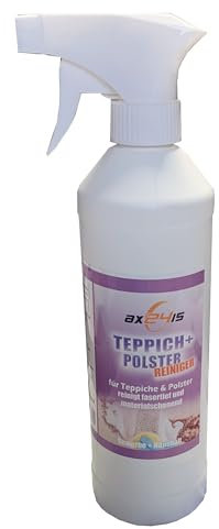 Axis Line Shampoo per tappeti e tappezzeria, 500 ml, pronto all'uso per tappeti e tappezzeria, per la cura del pavimento o per la casa