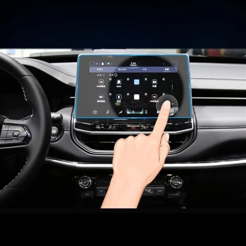 Láminas Protectoras de Pantalla para Jeep Compass 2021 de 10,1 a 8,4 Pulgadas, Protector de Pantalla para el Centro de navegación del Coche, película de Vidrio Templado para el Interior del Coche.