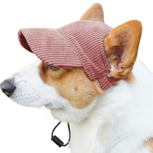 Sonnenhüte Für Hunde | Sonnenschutz Hüte Mit Leichtem Verstellbarem Design Für Kleine Mittelgroße & Große Hunde - Sport Visier Für Outdoor Aktivitäten Wanderungen Klettern spaziergänge Und Freizeitspo