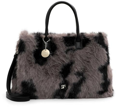 SURI FREY Schultertasche Umhängetasche SFY Misty City Shopper Grey grau