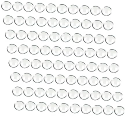 Cabilock 300 Pièces Perles Verre Transparent de Perles Plates pour Décoration de Vase Remplissage Aquarium et Décoration Intérieure Accessoires pour Plantes Hydroponiques et Créations