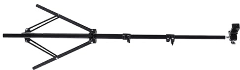 Mikikit Trípode para Proyector Portátil Ajustable de 17 M Soporte Plegable para Cámara y Proyector Soporte Estable para Exteriores Bolsa de Almacenamiento Adecuado para Grabación y