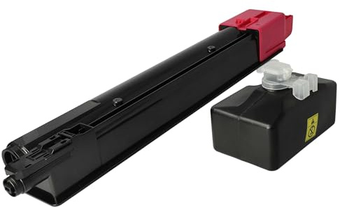 vhbw Toner kompatibel med Kyocera TASKalfa 2551ci, 2552ci skrivare – kompatibel tonerkassett resttonerbehållare, magenta