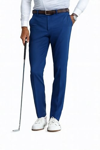 Tommy Hilfiger Men's Classic Stretch Chino Pants – Modern Fit, Wrinkle & Water-Resistant, Versatile & Comfortable for Work or Casual Wear