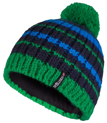 Trollkids Kids Hafjell Bobble Cap | Universelle Bommelmütze, Fleece-Innenstirnband