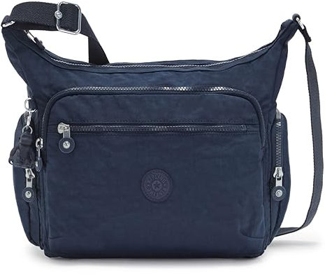 Kipling GABBIE Mittelgroße Umhängetasche, Blue Bleu 2 (Blau)