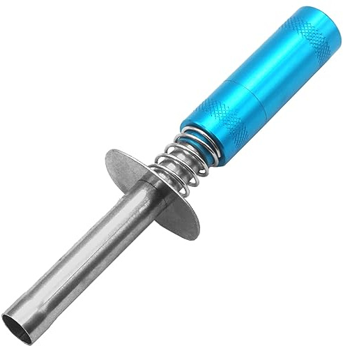 Vgoohobby Aluminum Alloy Glow Plug Ignitor Igniter Nitro Engine Starter for RC Car Buggy Truck Plane Boat,Blue