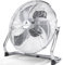 TRESKO AERSON Bodenventilator 40 cm | Windmaschine mit 3-Leistungsstufen | Standventilator | hoher Luftdurchsatz | robuste Metallausführung | Neigungswinkel ca. 110 Grad