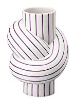 Rosenthal Node Stripes Plum Vase 11,7 cm