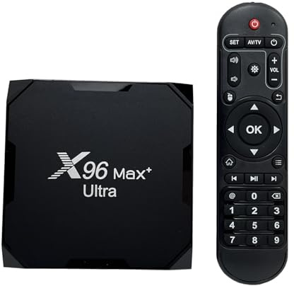 4GB 64GB X96 Max Plus Ultra Box Android 11 Amlogic S905X4 2.4G/5GHz Dual WiFi 100M BT4.0 USB3.0 Support AV1 H.265 4K HDR
